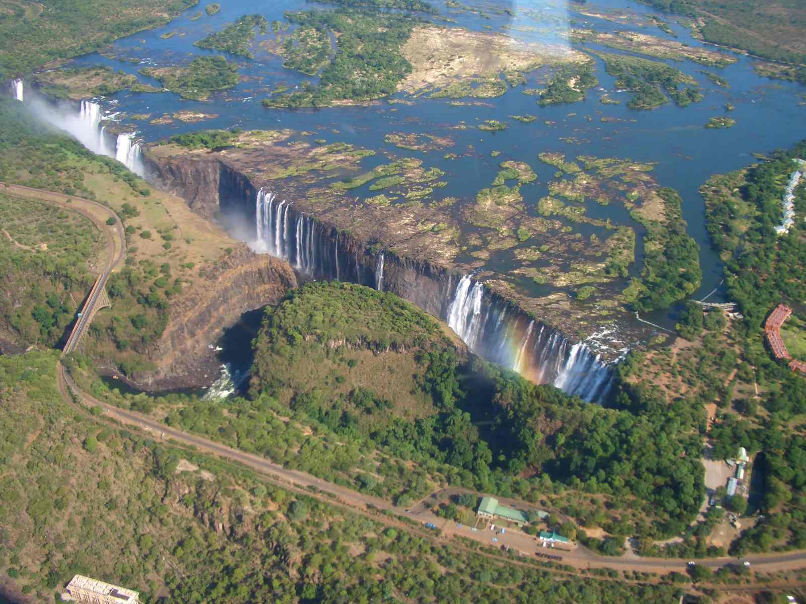 Victoria Falls safari scenery for SERENE SOJOURNS TOURS