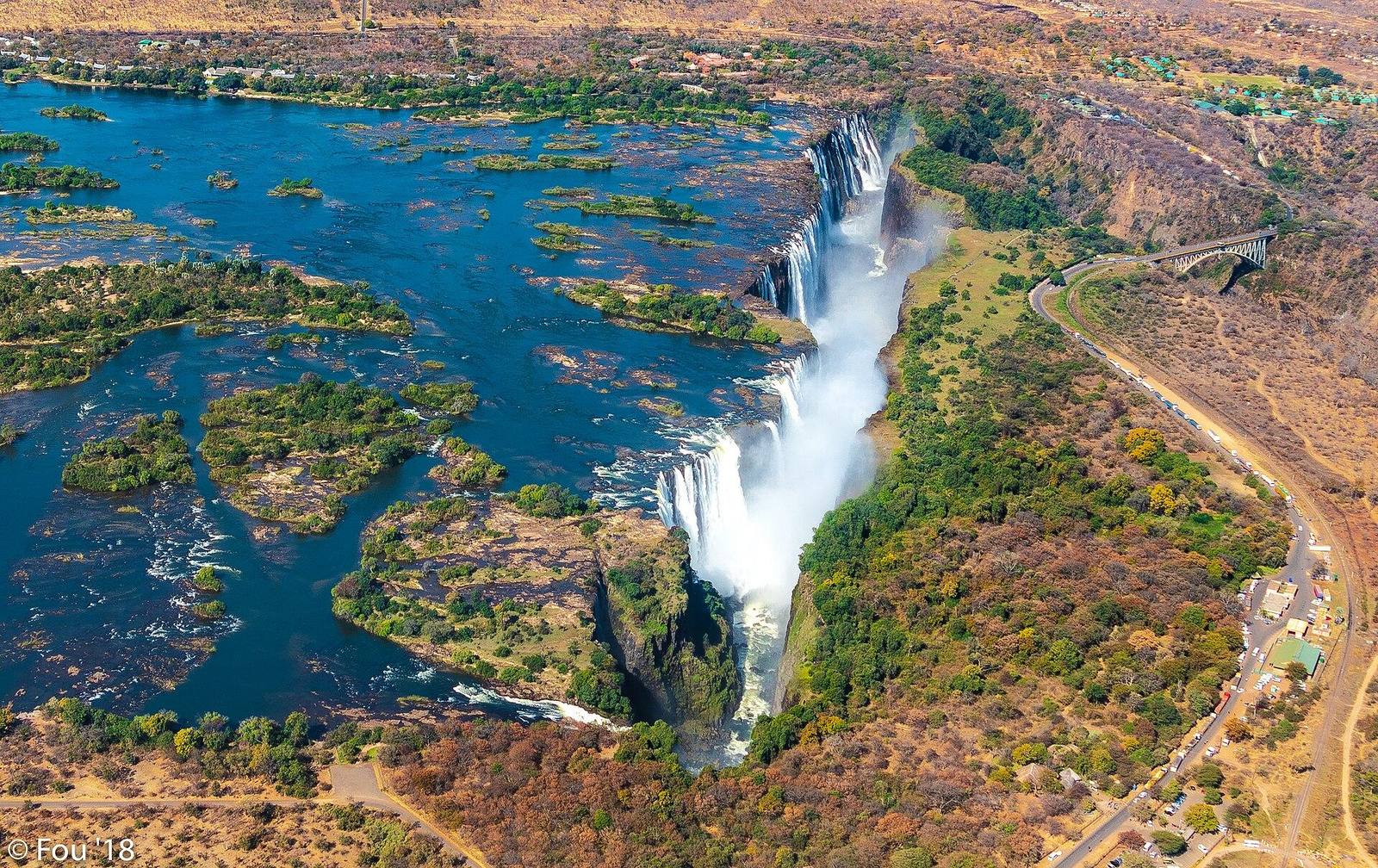 Victoria Falls safari scenery for SERENE SOJOURNS TOURS