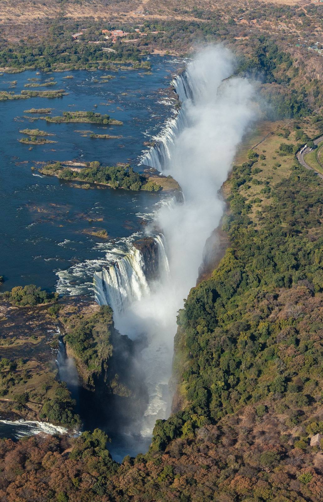 Victoria Falls safari scenery for SERENE SOJOURNS TOURS